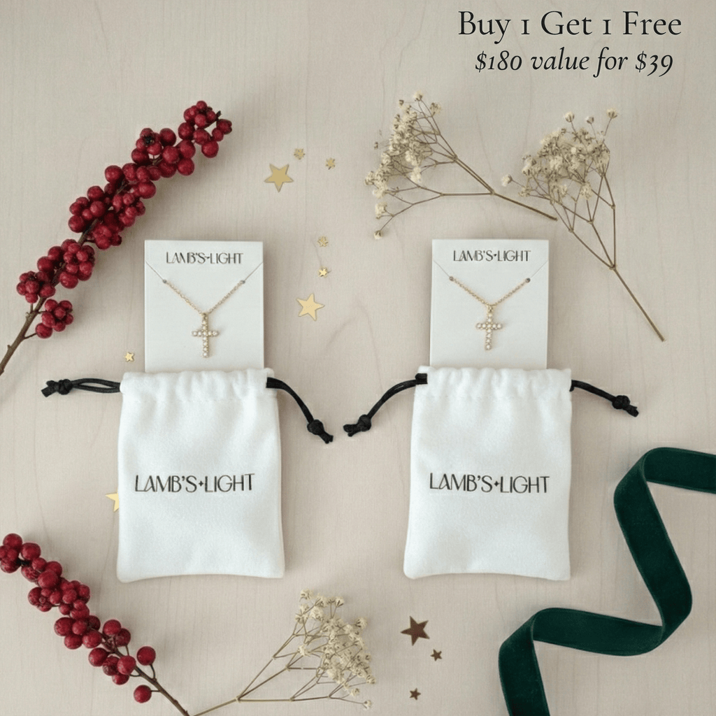 Radiant Cross Necklace (Buy 1, Get 1 FREE)
