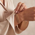 3MM Gold Ball Bracelet - Taylor New York