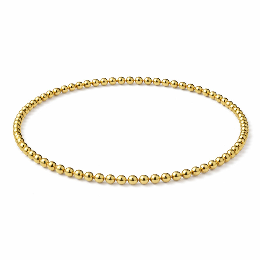 3MM Gold Ball Bracelet - Taylor New York