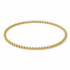 3MM Gold Ball Bracelet - Taylor New York