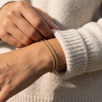 3MM Gold Ball Bracelet - Taylor New York