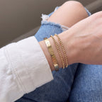 4MM Gold Ball Bracelet - Taylor New York
