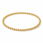 4MM Gold Ball Bracelet - Taylor New York