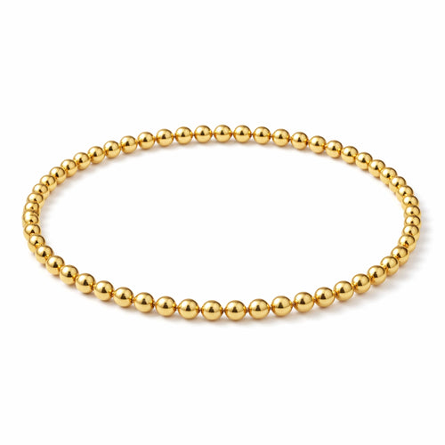 4MM Gold Ball Bracelet - Taylor New York