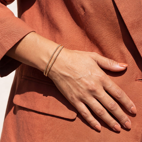 4MM Gold Ball Bracelet - Taylor New York