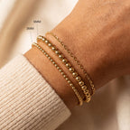 5MM Gold Ball Bracelet - Taylor New York