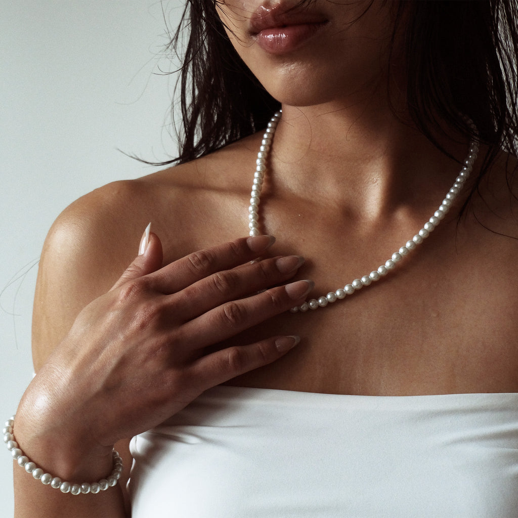 5MM Pearl Ball Necklace - Taylor New York
