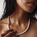 5MM Pearl Ball Necklace - Taylor New York