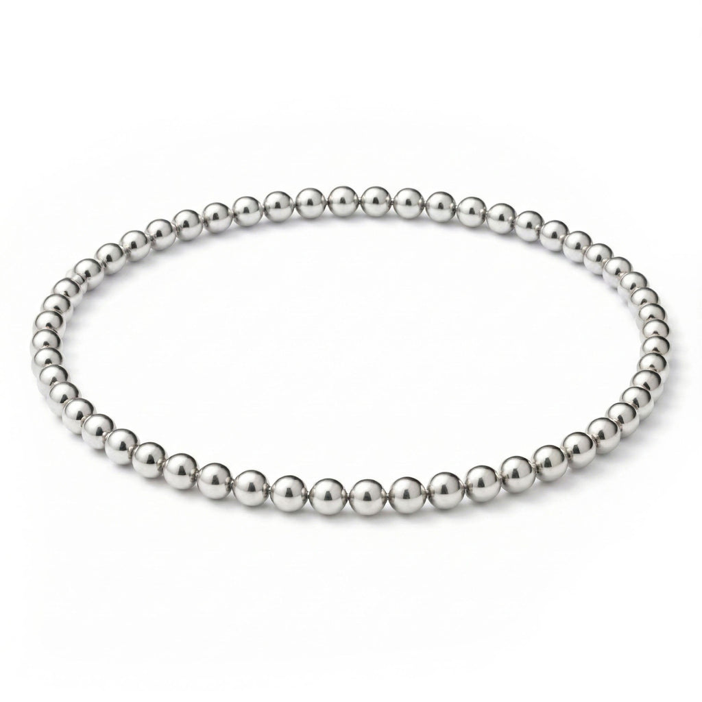 5MM Silver Ball Bracelet - Taylor New York