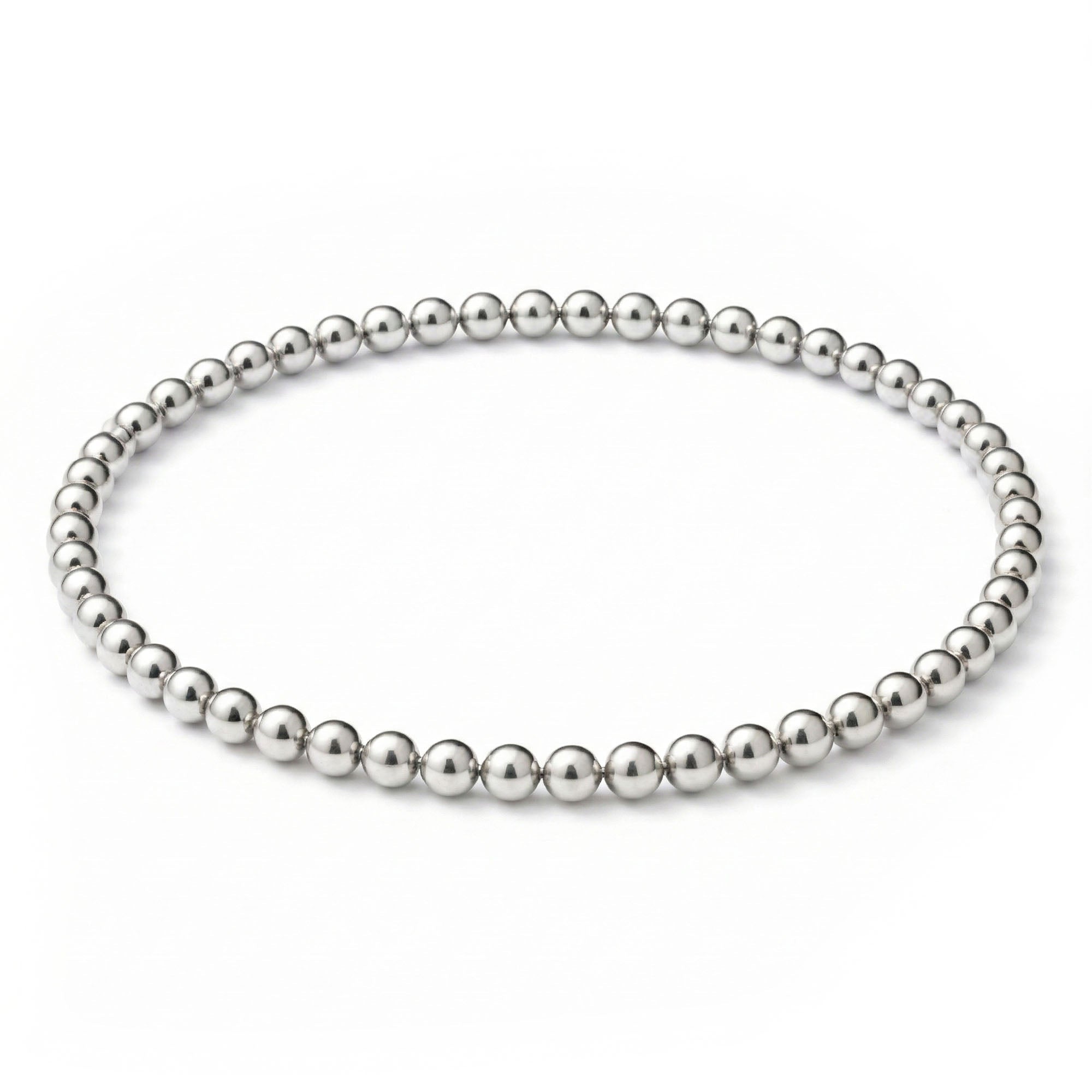 5MM Silver Ball Bracelet - Taylor New York