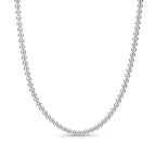 5MM Silver Ball Necklace - Taylor New York