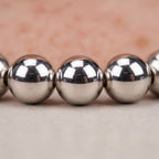 5MM Silver Ball Necklace - Taylor New York