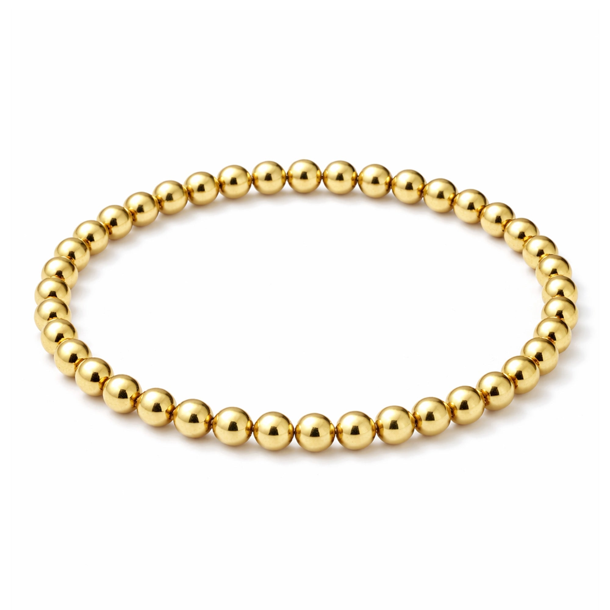 6MM Gold Ball Bracelet - Taylor New York