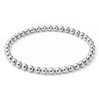 6MM Silver Ball Bracelet - Taylor New York