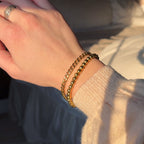8MM Gold Ball Bracelet - Taylor New York