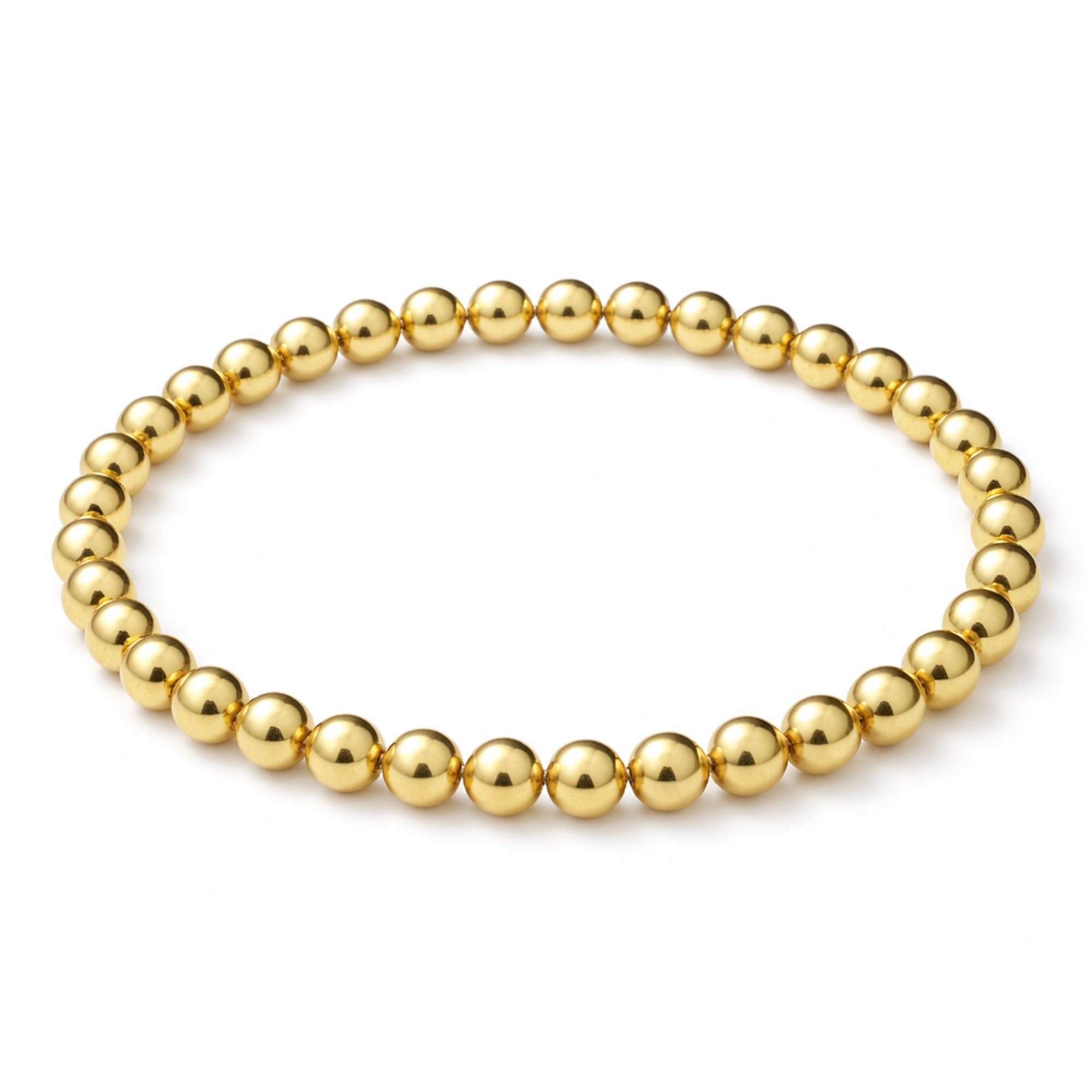 8MM Gold Ball Bracelet - Taylor New York