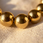 8MM Gold Ball Bracelet - Taylor New York