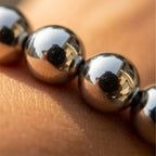 8MM Silver Ball Bracelet - Taylor New York