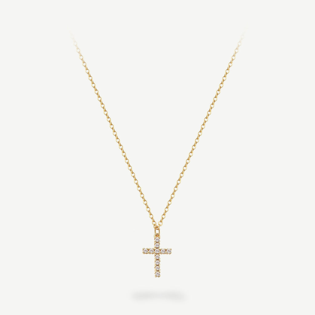Radiant Faith Cross Necklace