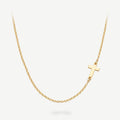 Sideways Cross Necklace