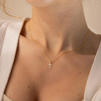 Radiant Faith Cross Necklace