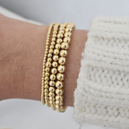 Gold Bead Bracelet