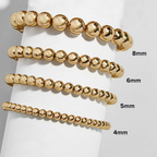 Gold Bead Bracelet