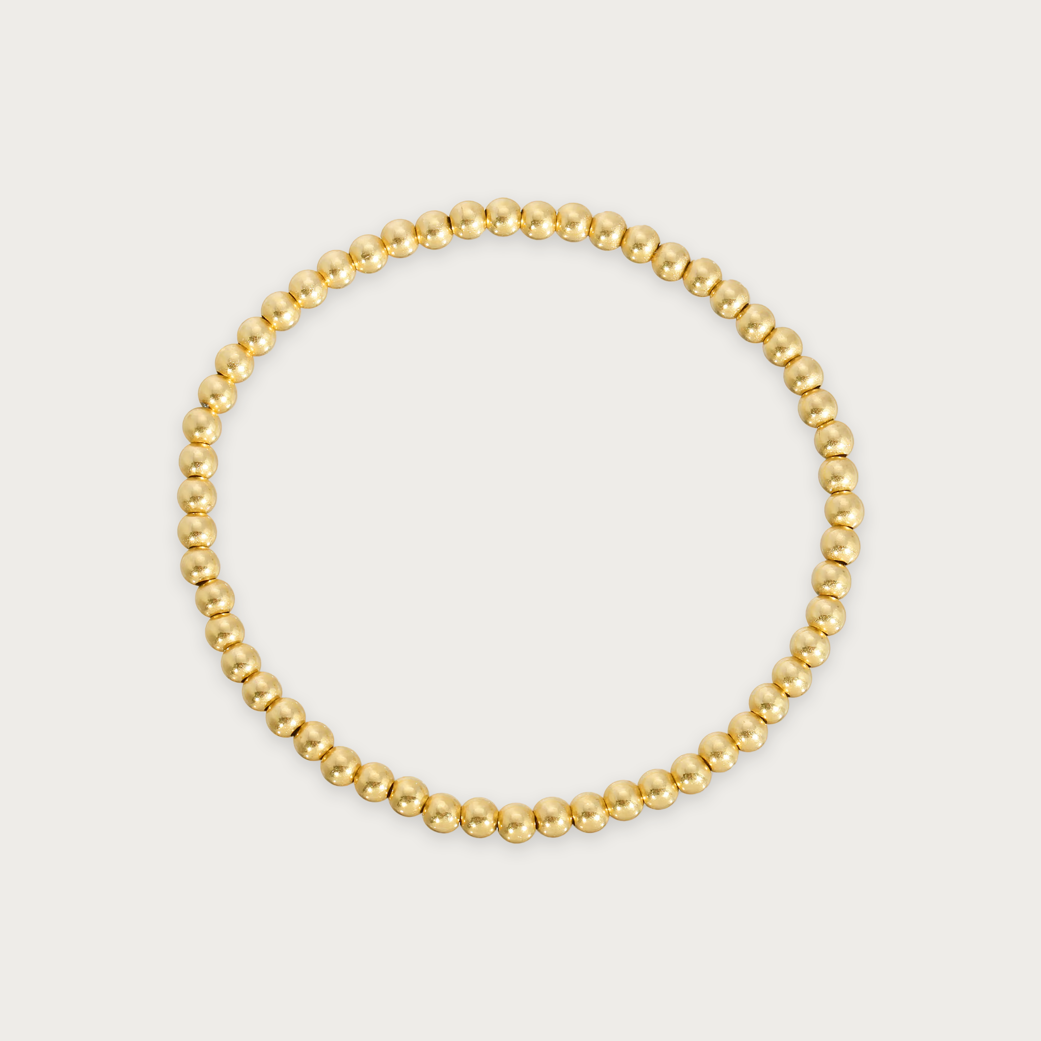 Gold Bead Bracelet