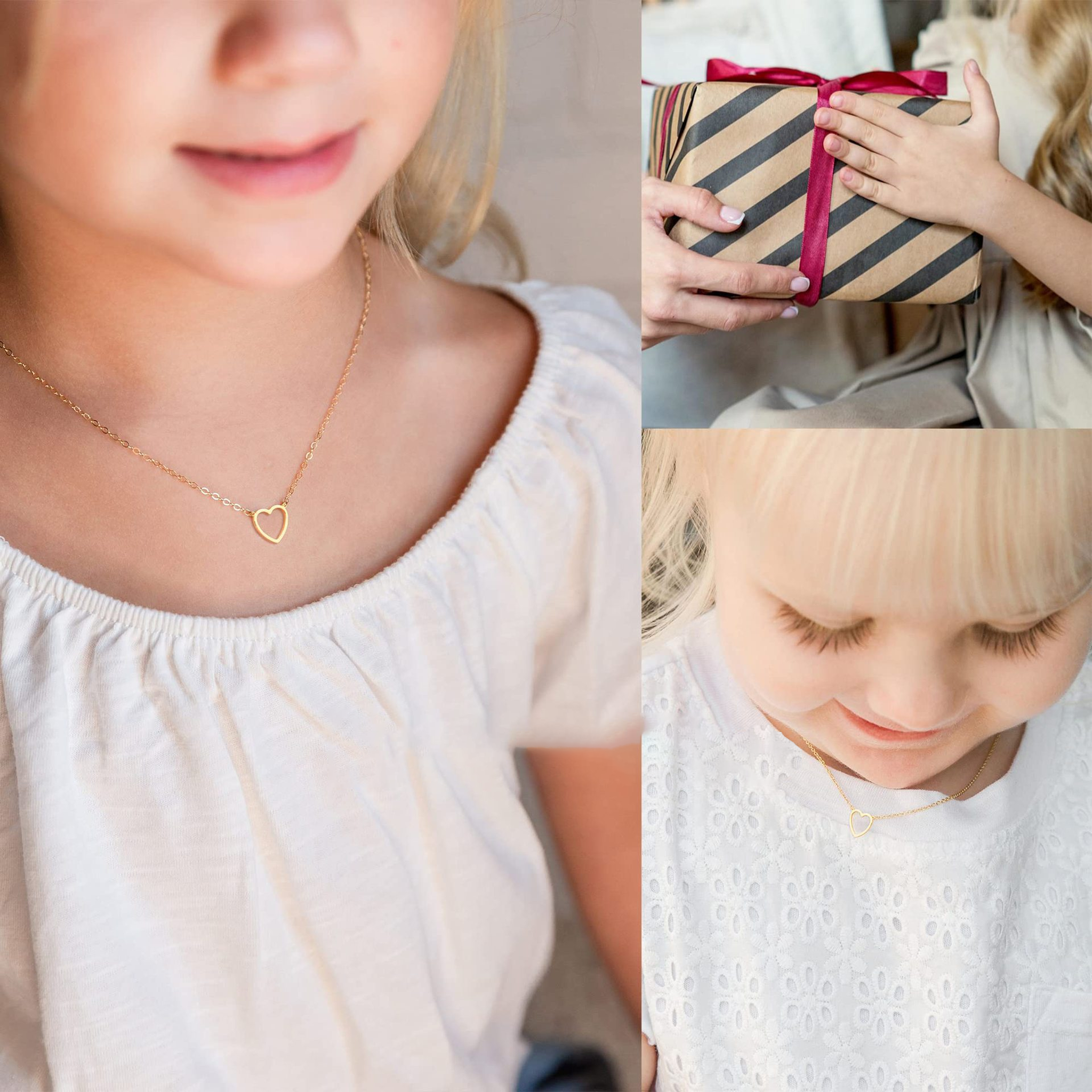 Open Heart Necklace