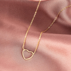 Open Heart Necklace