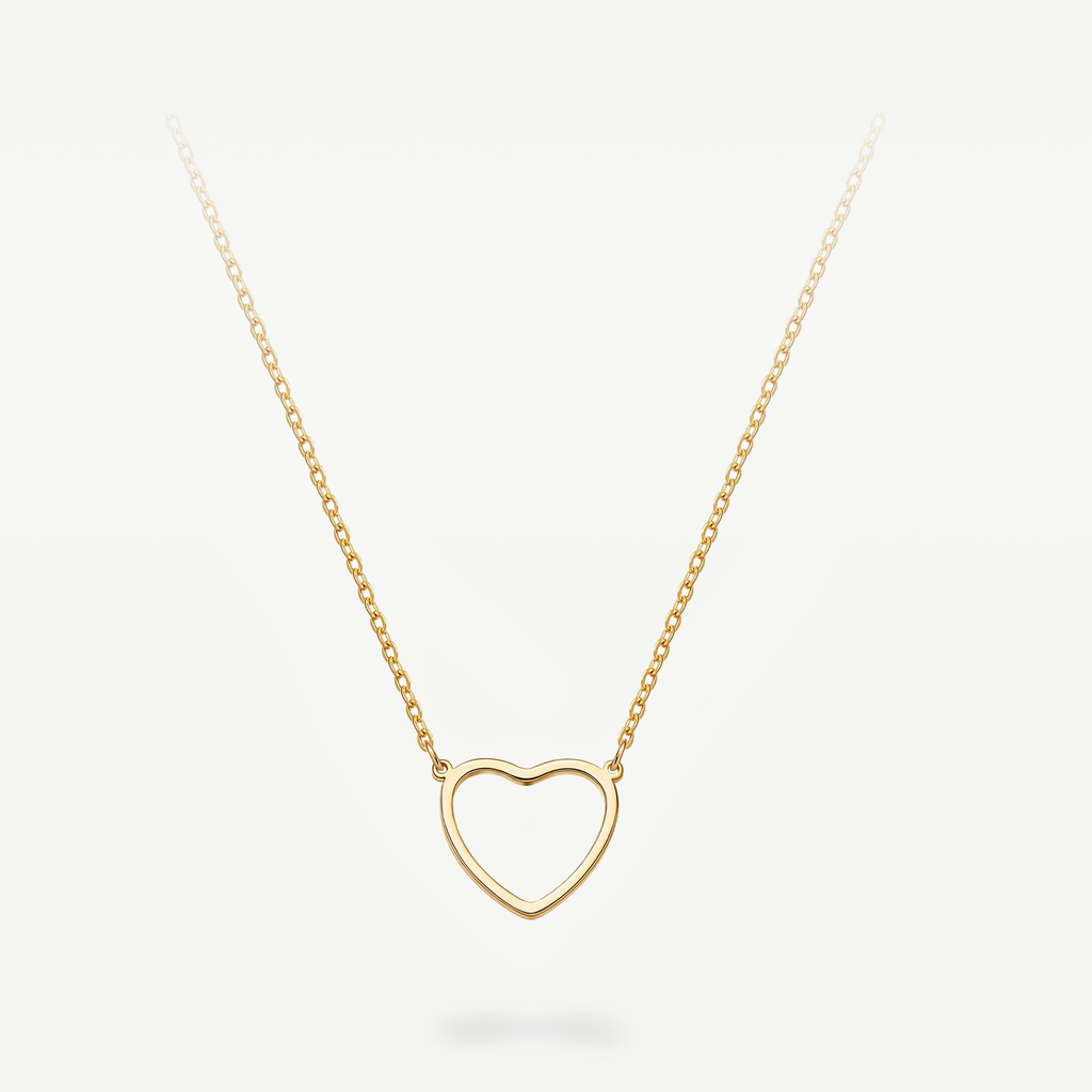Open Heart Necklace