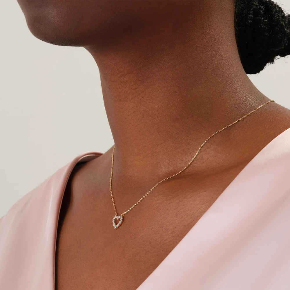 Sarah Heart Necklace