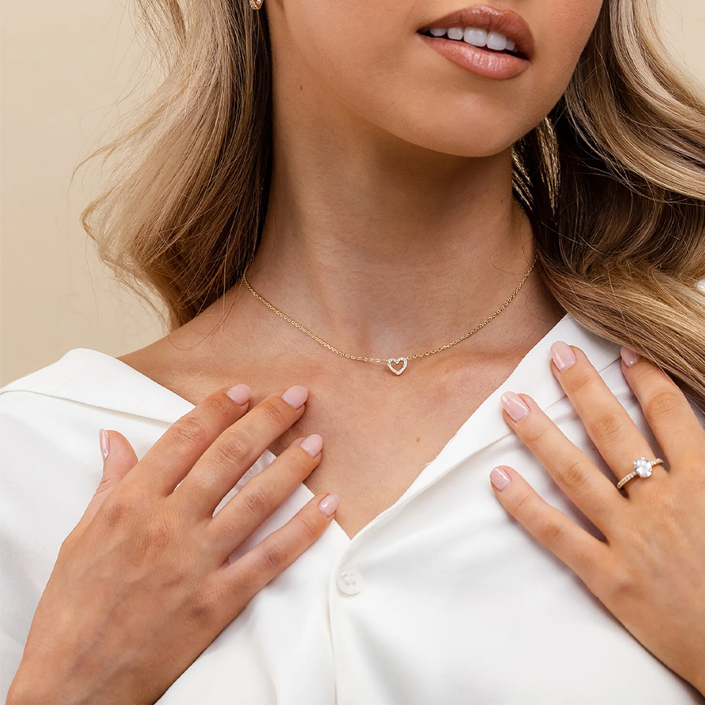 Sarah Heart Necklace