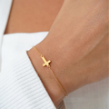Sideways Cross Bracelet