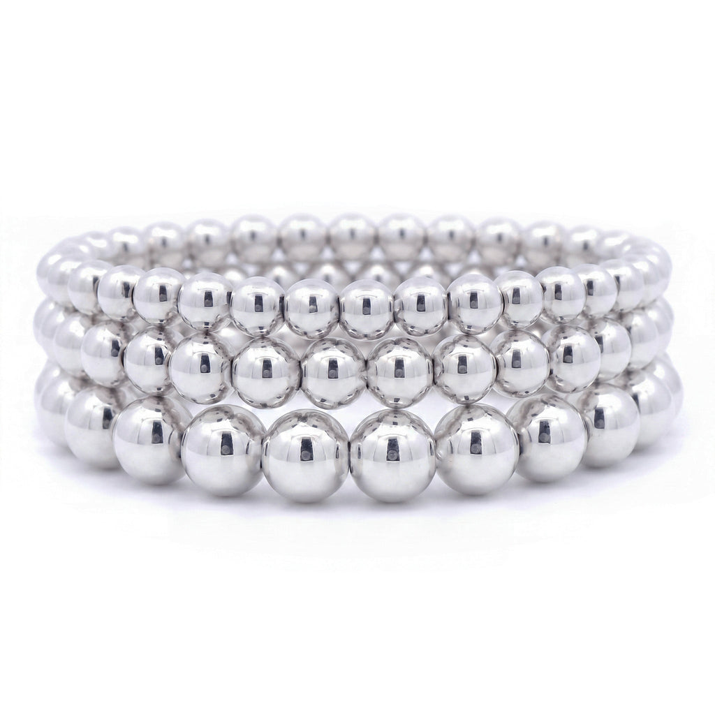 The Silver Bold Stack - Taylor New York
