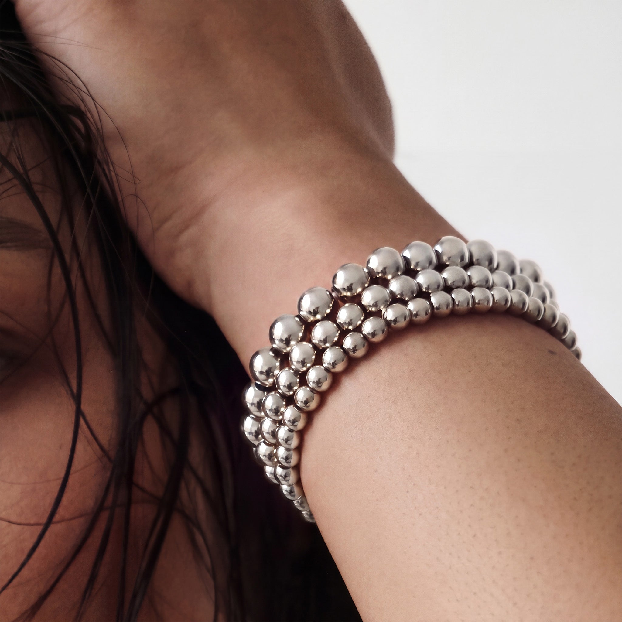 The Silver Bold Stack - Taylor New York